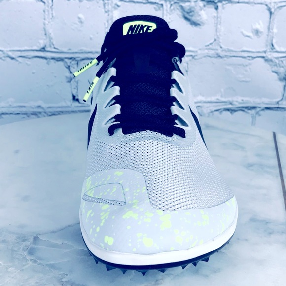 Nike Zoom Rival D 10 Platinum Black Men’s Track & Field Shoes 907566-077 - Picture 4 of 8